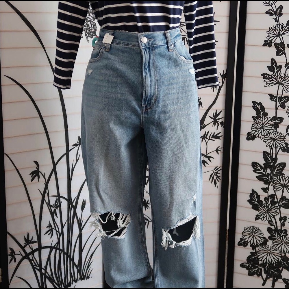 Distressed American Eagle Jeans